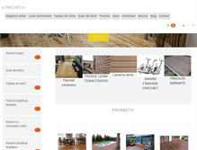 Tablet Screenshot of e-parchet.ro
